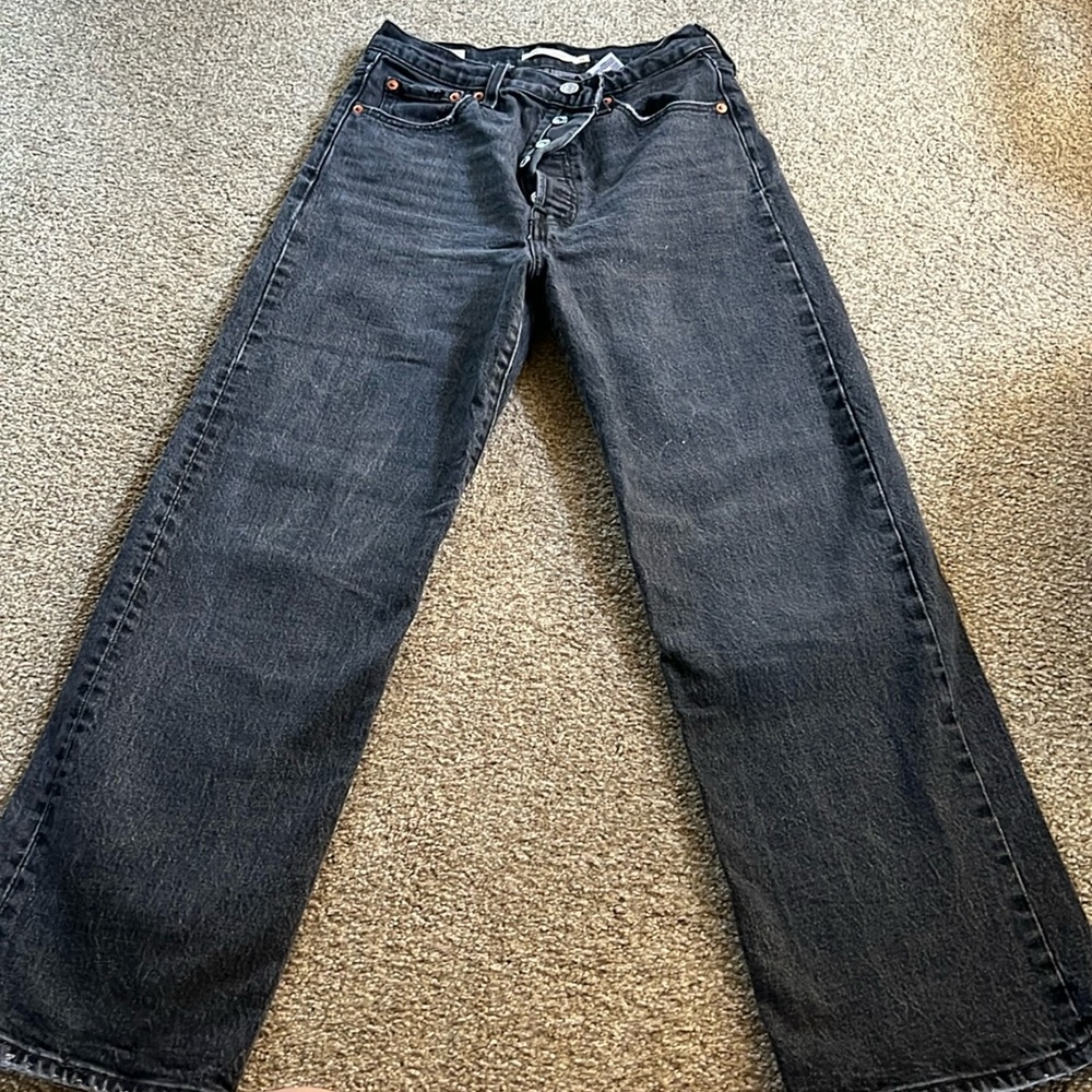 LEVI RIBCAGE STRAIGHT JEANS